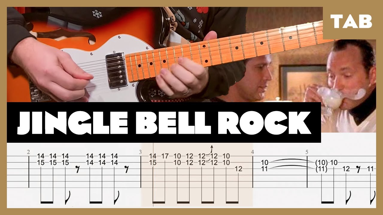 Hall and Oats - Jingle Bell Rock - Christmas - Guitar Tab | Lesson | Cover | Tutorial