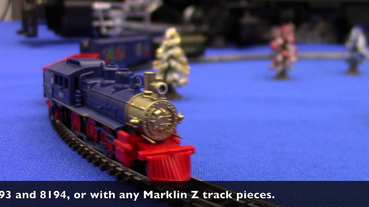 Marklin Z Scale Christmas Train Set