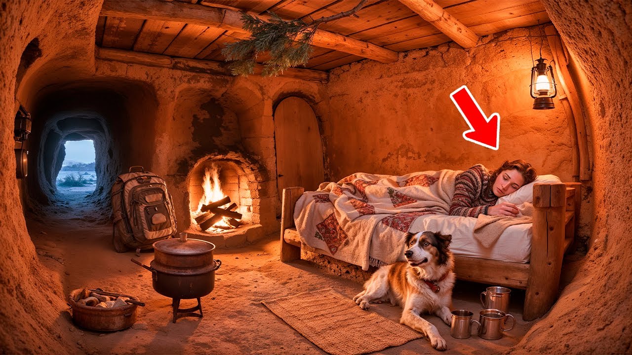 Se Rieron De Ella Por Construir Un Refugio Bajo Tierra — Hasta Que El Invierno Les Cerró La Boca