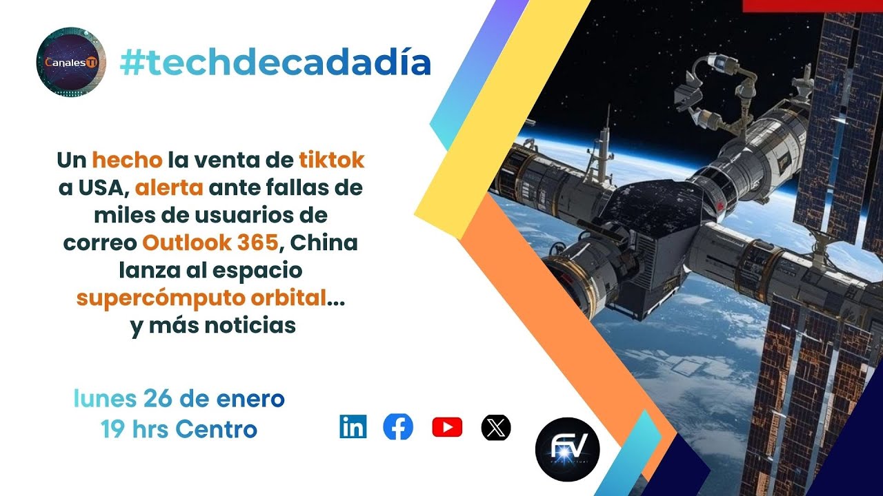 Alerta ante fallas de miles de usuarios de correo Outlook 365, y más noticias en las #techdecadadía
