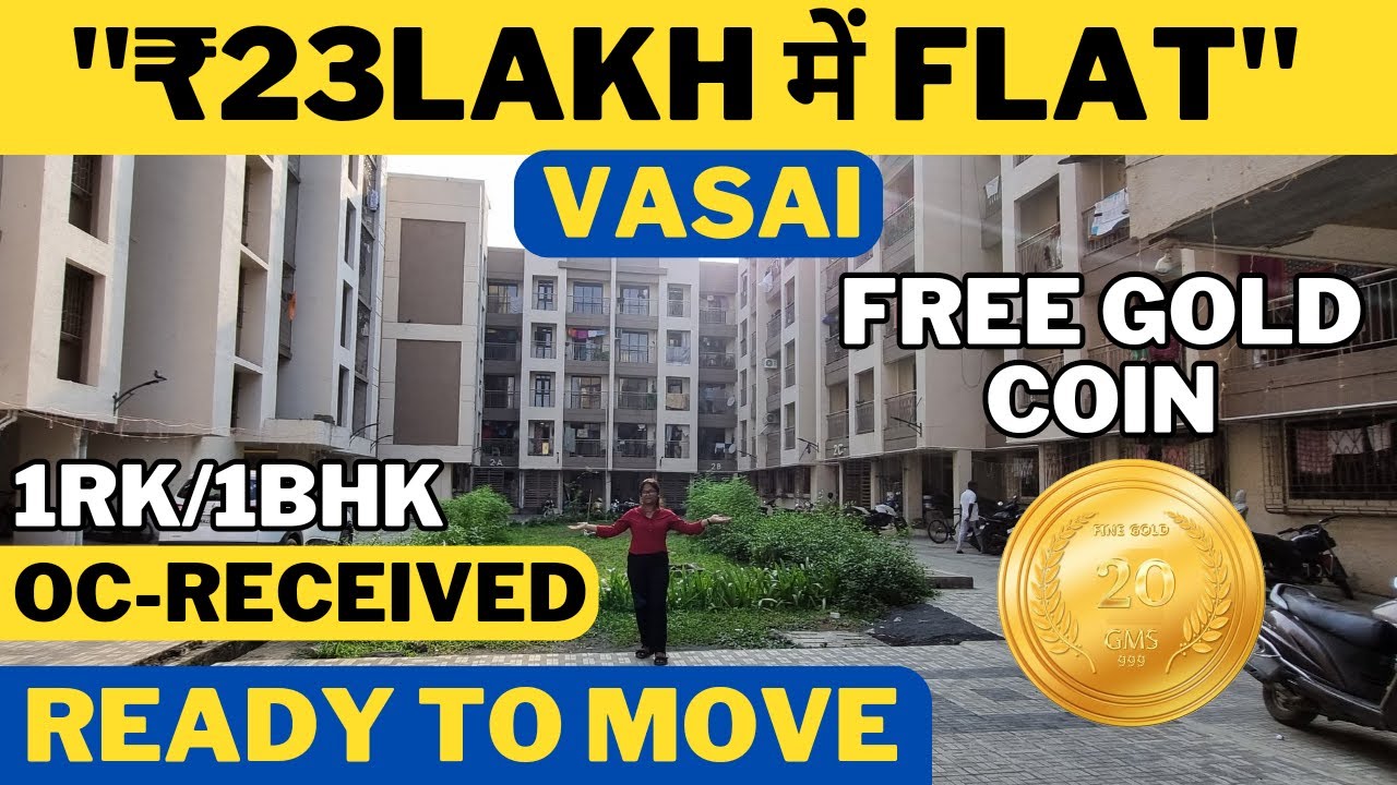 Ready to move flat in vasai | 1BHK flat in vasai | 1BHK, 2BHK FLAT | flat in mumbai
