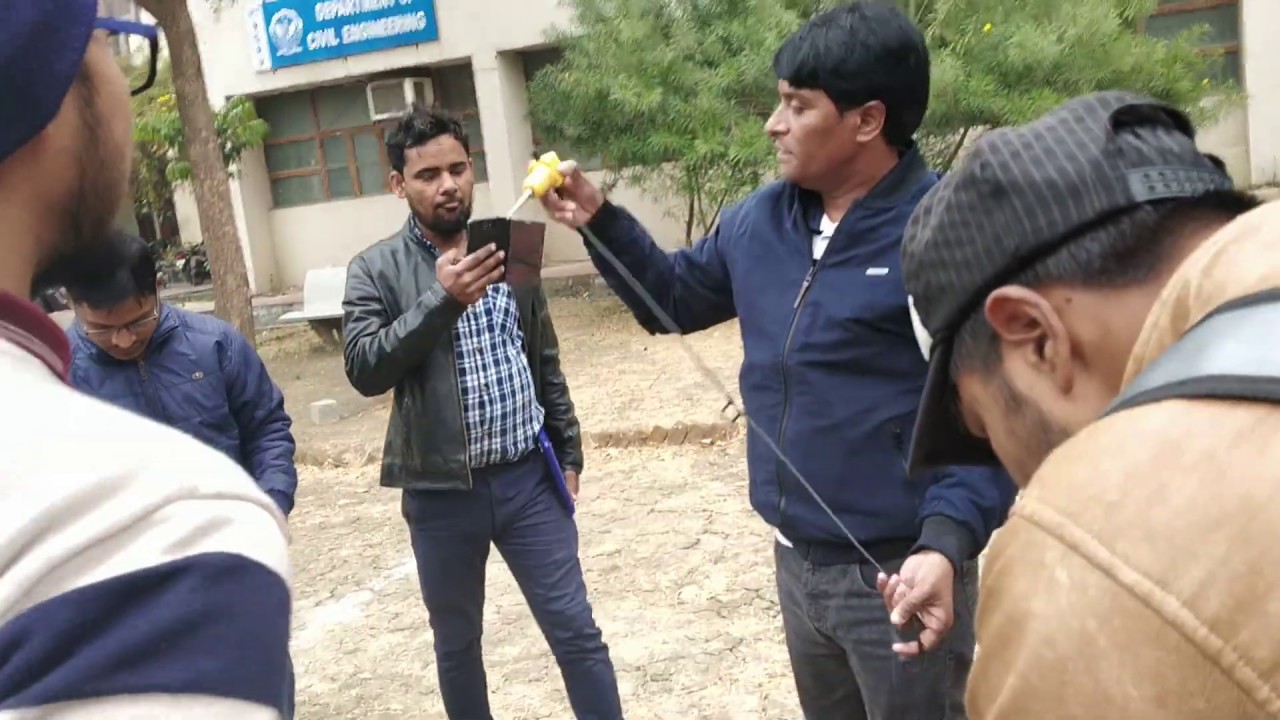 Refraction data acquisition on field part 1
