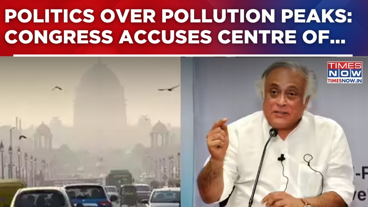 Politics Over Pollution Peaks: Congress Accuses Centre Of &lsquo;Denial & Delay&rsquo;; Calls Govt 'Insensitive'