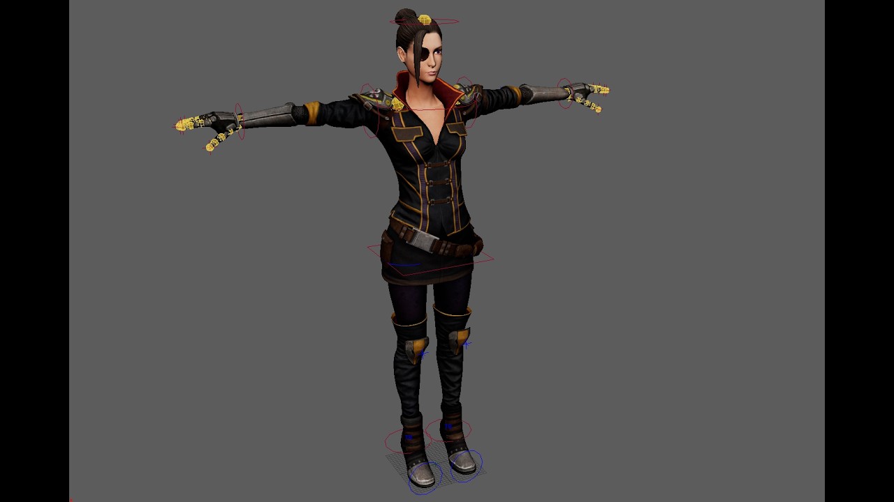 Maya Rigging Tutorial - HumanIK Body Rig