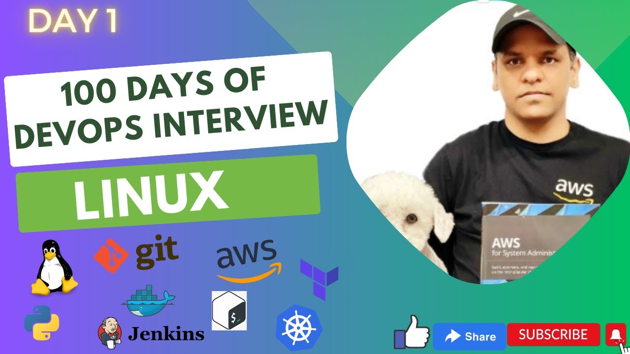 Day1-100 Days of DevOps Interview-Explain the difference between user space & kernel space in Linux?