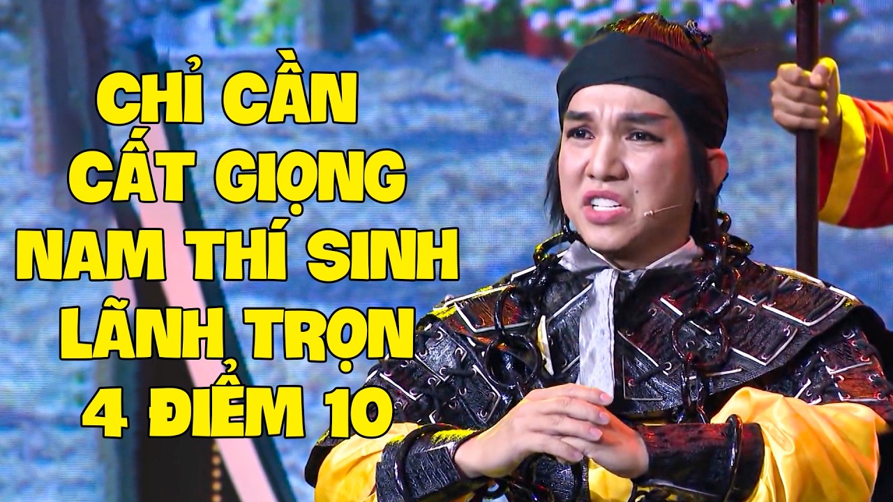 Nam thí sinh cải lương TÀI NĂNG chỉ cần cất giọng là khiến sân khấu NGỠ NGÀNG | Yêu Ca Cổ THVL