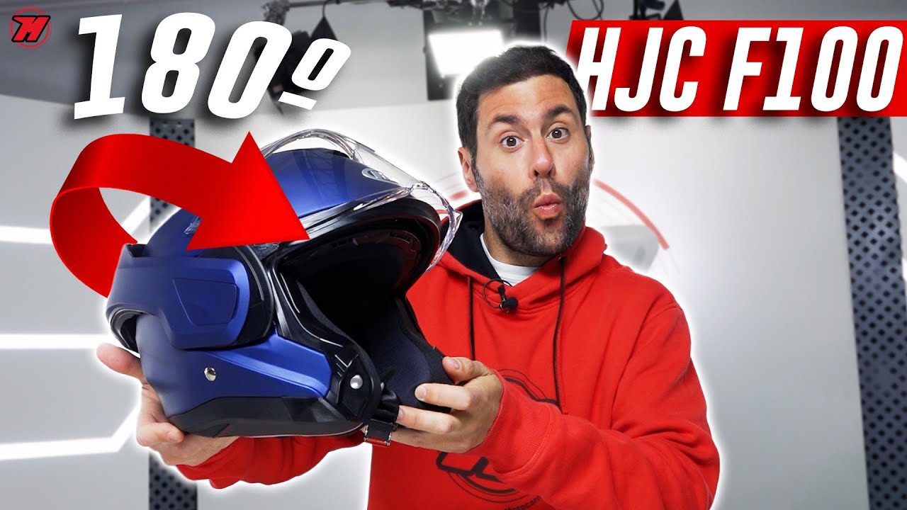 Review HJC F100, un casco de moto MODULAR TOP 🔝
