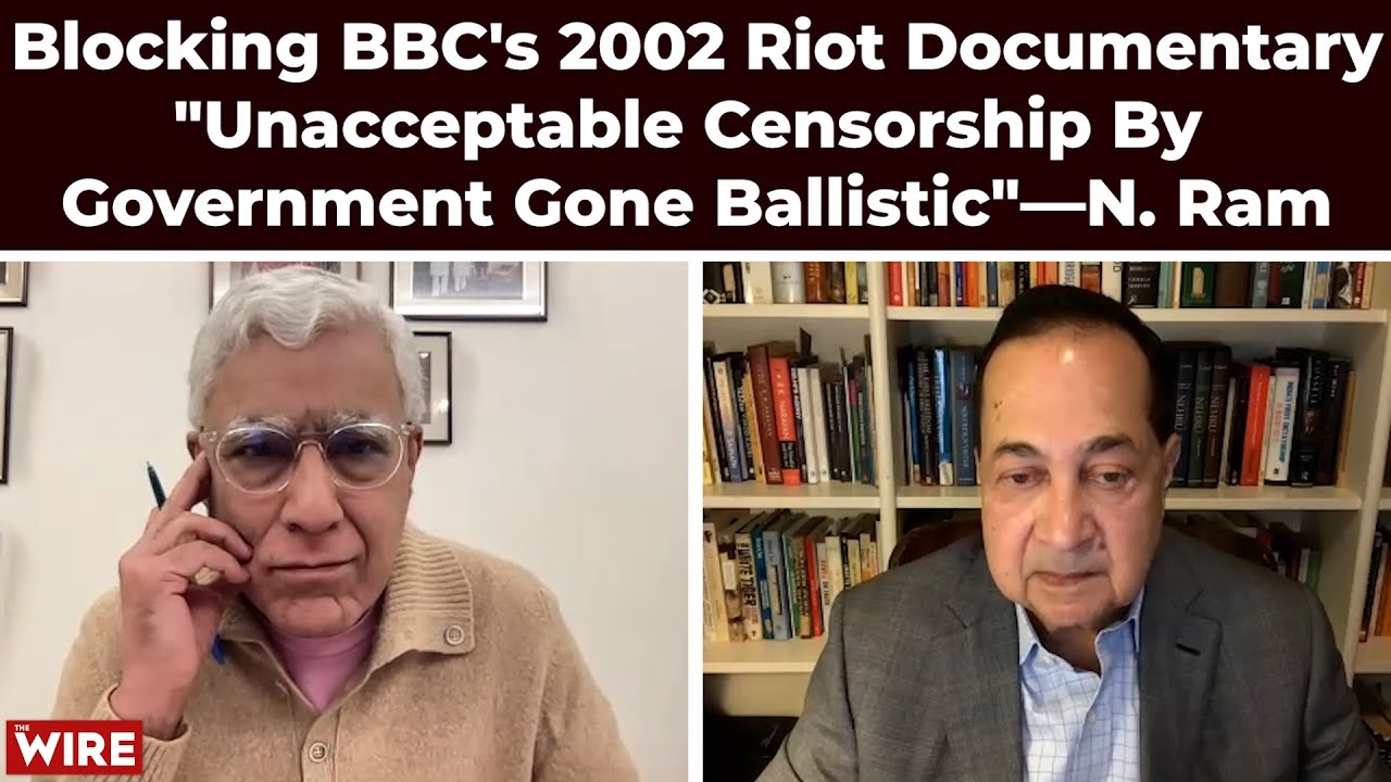 Blocking BBC's 2002 Riot Documentary 