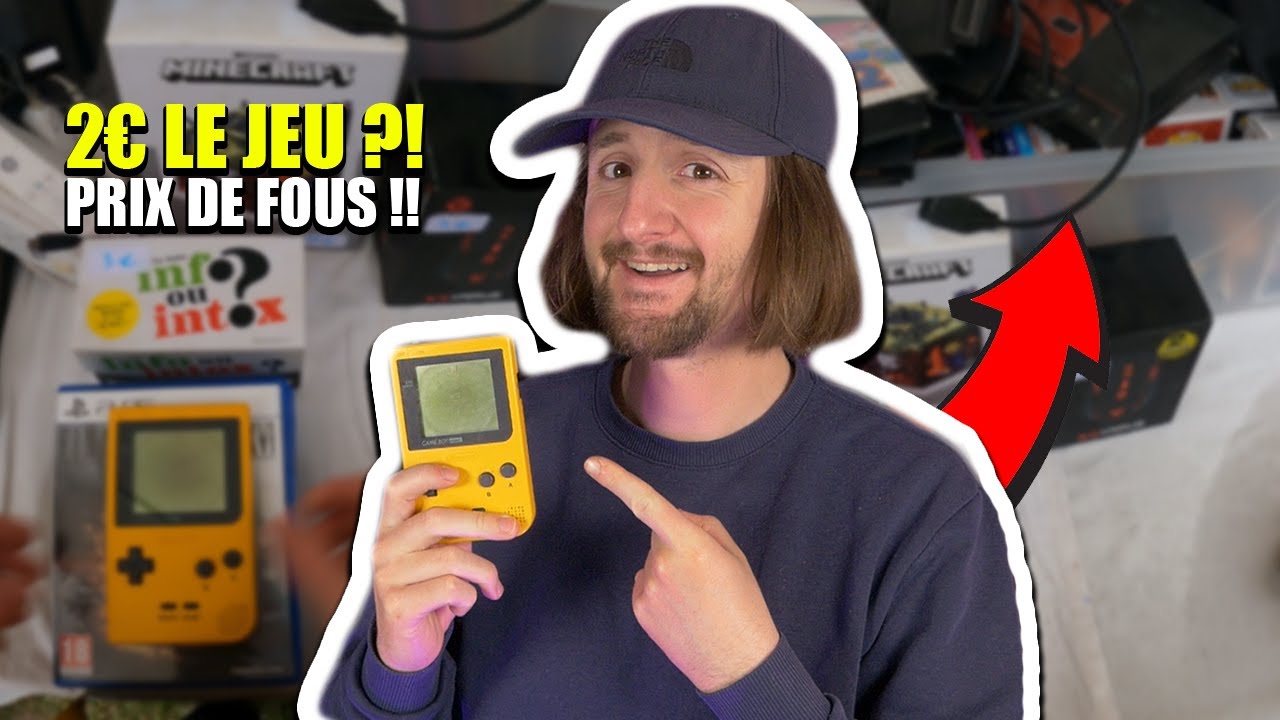 DES CONSOLES RETRO POUR LE PREMIER VIDE GRENIER !