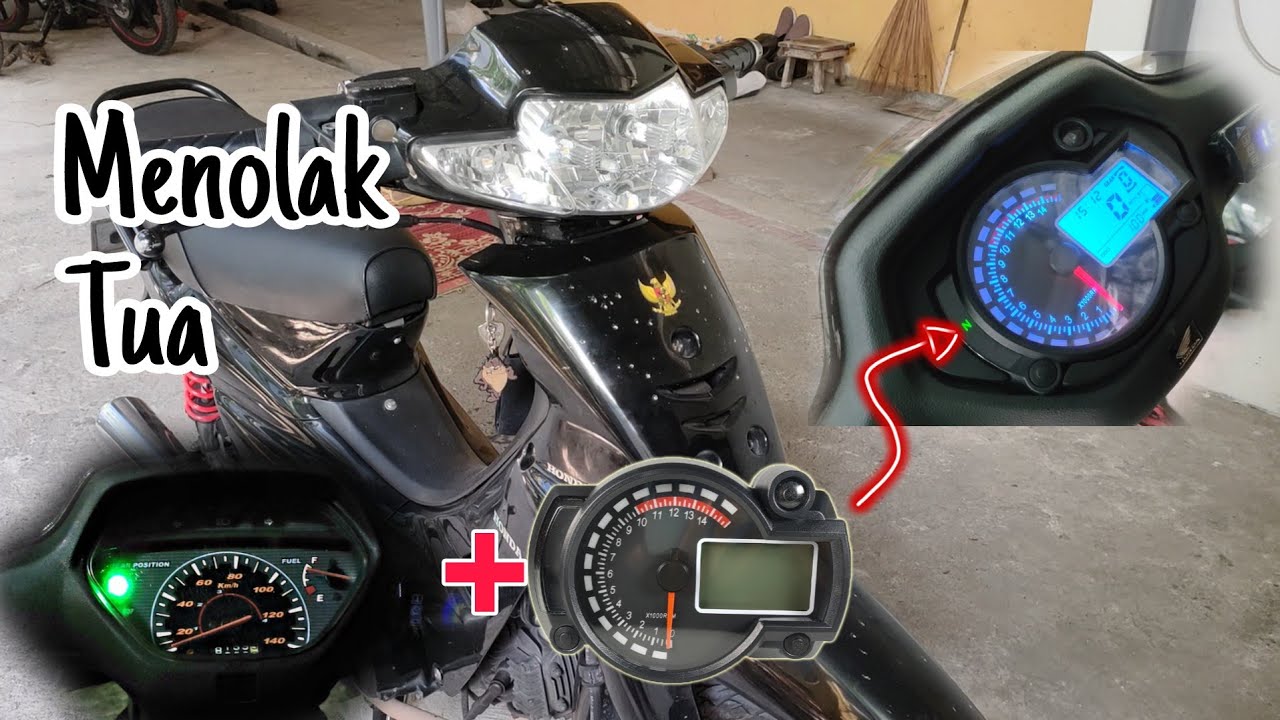 Pasang Speedometer Digital di Motor | Modern & Keren