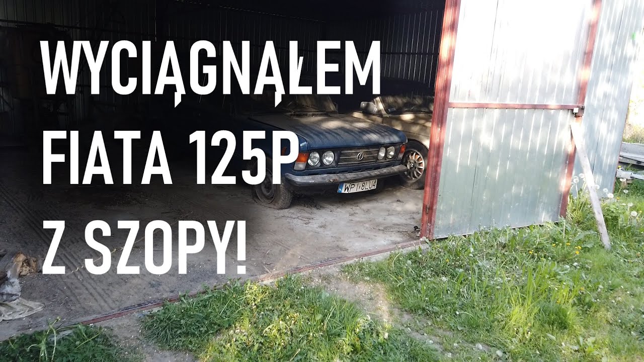 Duży Fiat 125p (FSO 1500) z szopy z ciekawą historią! - Liberacki o motoryzacji