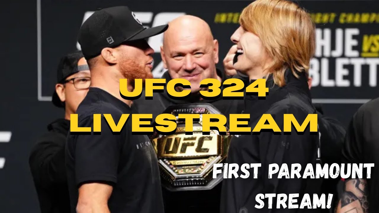 UFC 324 Gaethje vs Pimblett LIVESTREAM and FULL FIGHT COMPANION!