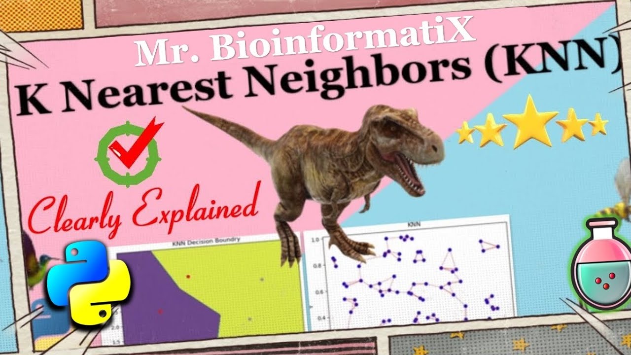 K-Nearest Neighbors in Python (KNN) |Machine Learning|Python Tutorial forbeginners|Mr. BioinformatiX