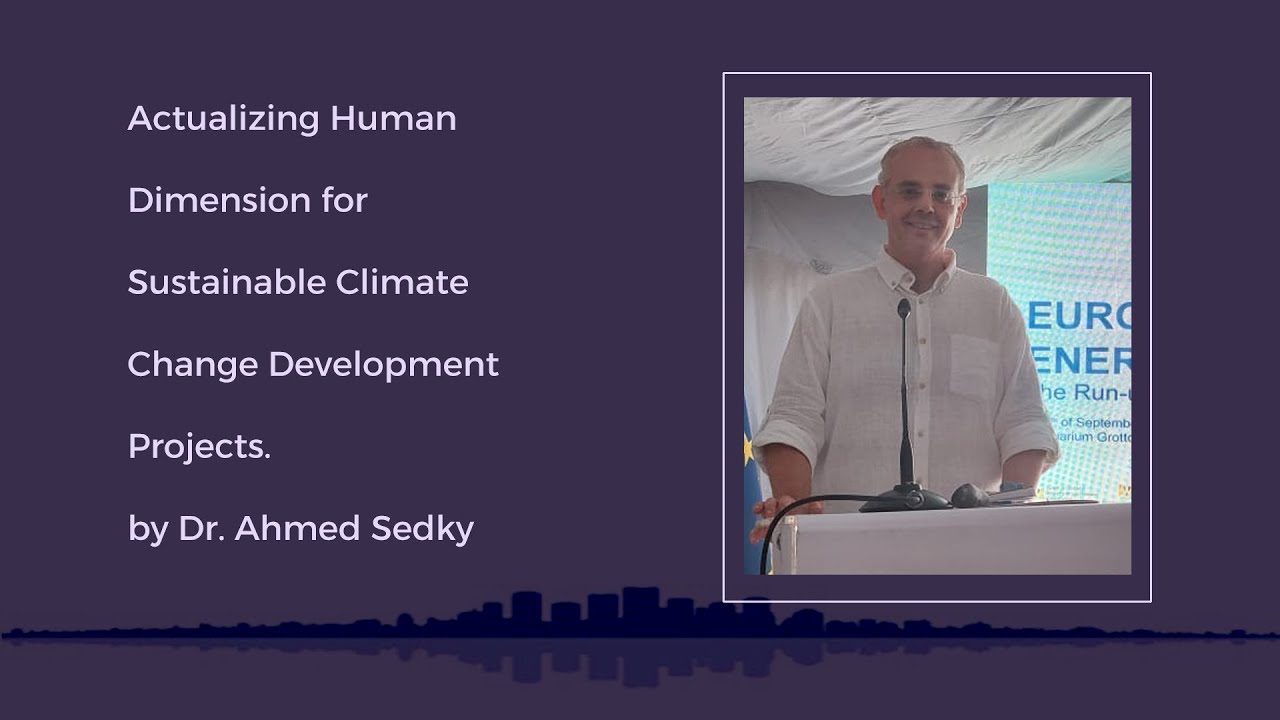 Actualizing Human Dimension for Sustainable Climate Change Development Projects.