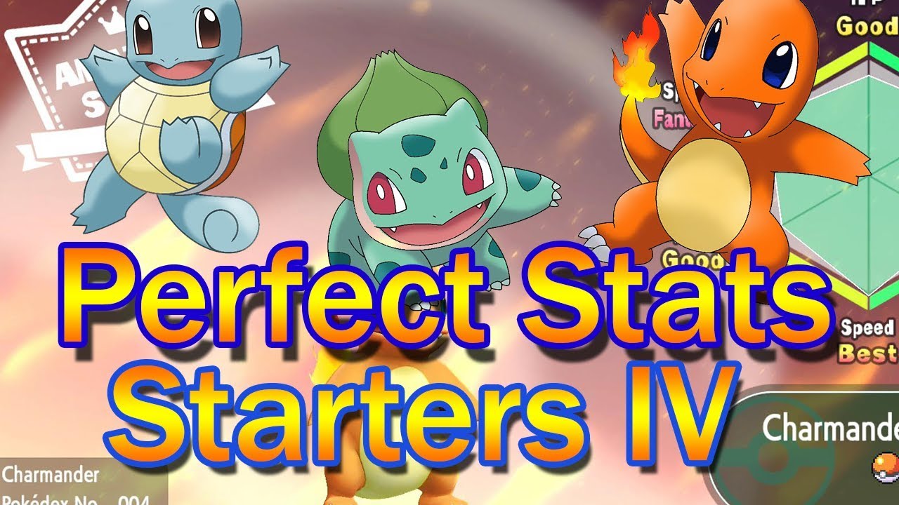 How To Get Perfect Stats Starters 6IV  Pok&eacute;mon: Let's Go, Pikachu! & Eevee