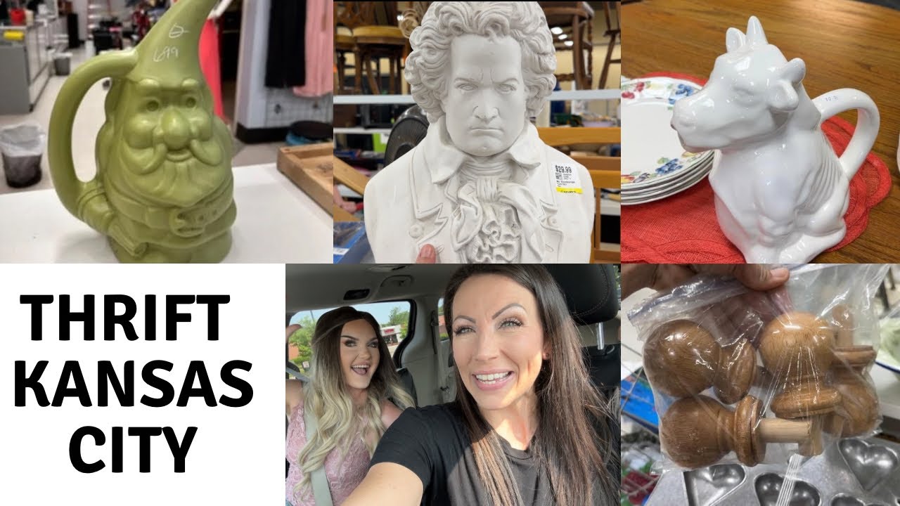 The Thrifting Was Good In Kansas City! | NEW Thrift with Me | Thrifting for Resell | Farmhouse Decor