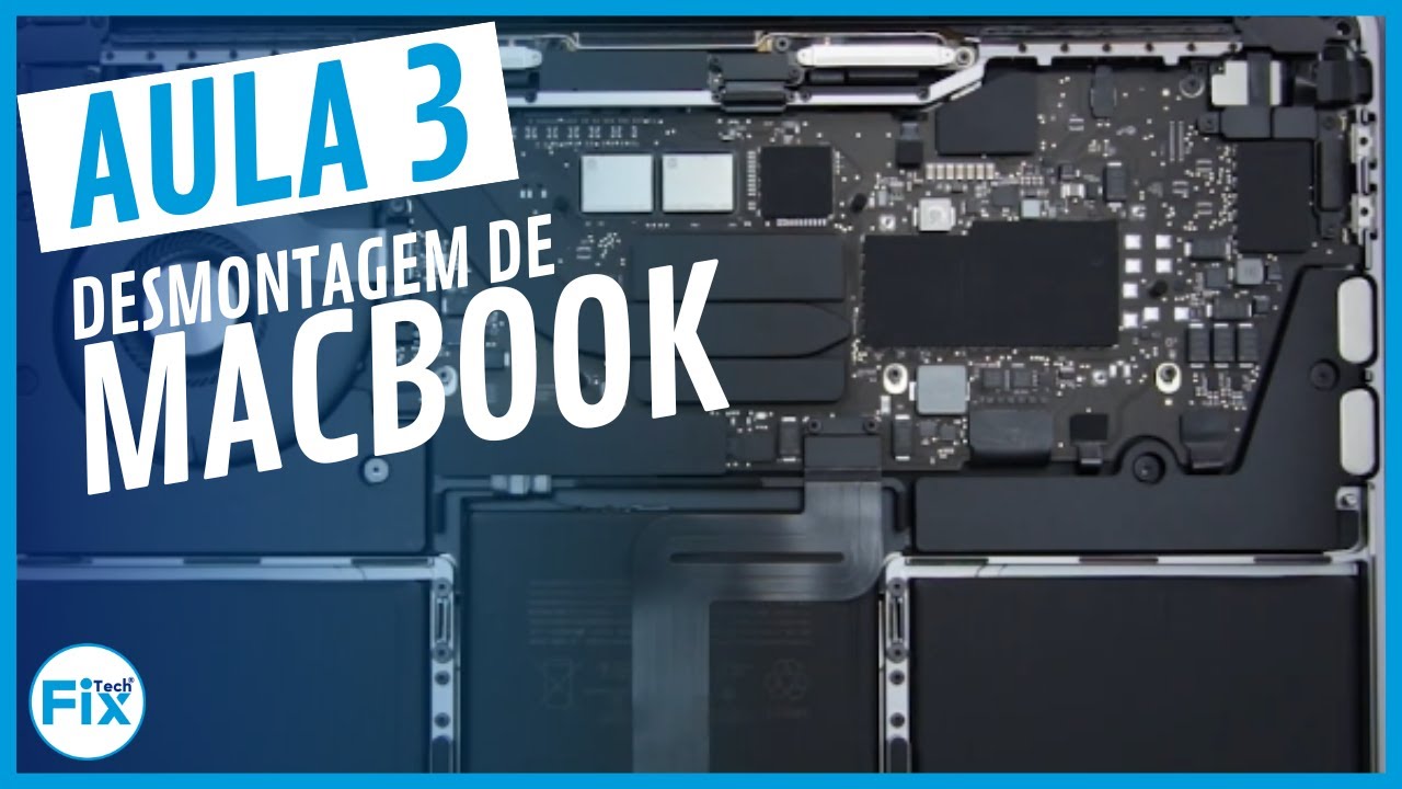 Curso de Conserto de MacBook | Desmontagem de MacBook Pro M1