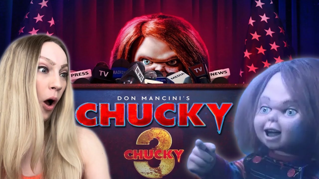CHUCKY SEASON 3 OFFICIAL TRAILER *REACTION* - PRESIDENT CHUCKY?!