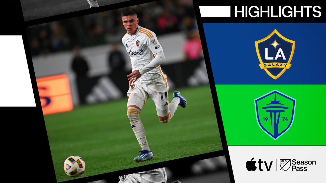 LA Galaxy vs. Seattle Sounders | Full Match Highlights | March 30, 2024