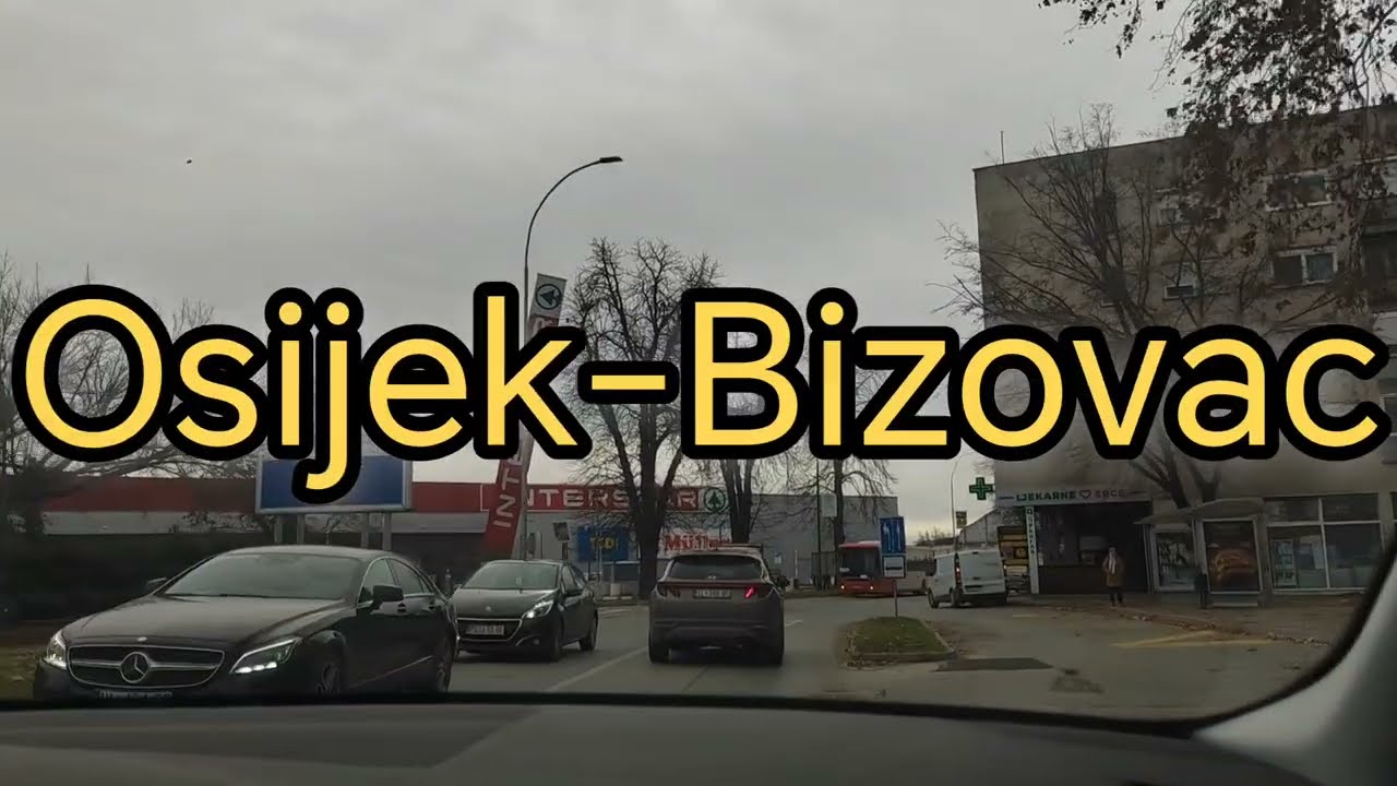 Osijek-Bizovac vožnje do Baranje 24.2.2026