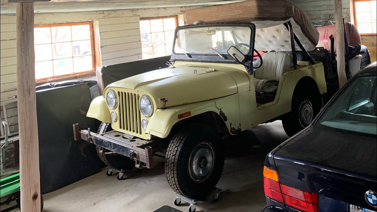 Barn Find Jeep 1971 V8