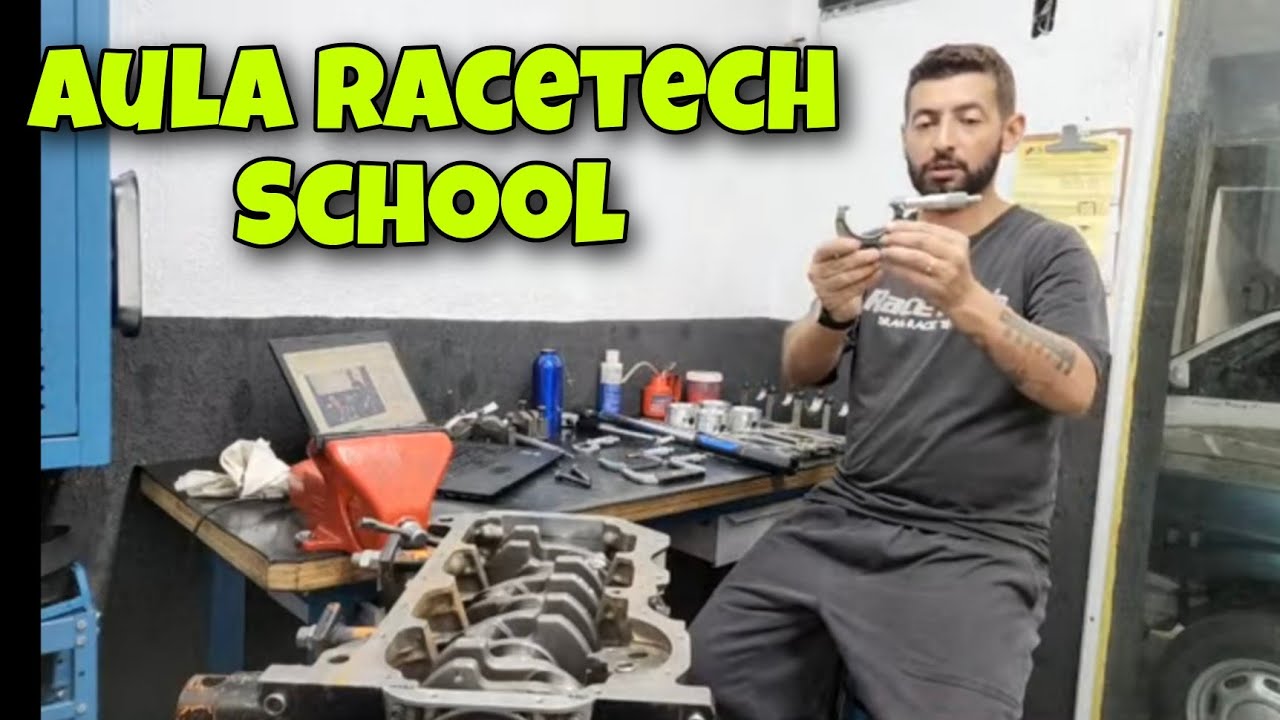 Aula Gr&aacute;tis Racetech School Motores forjados