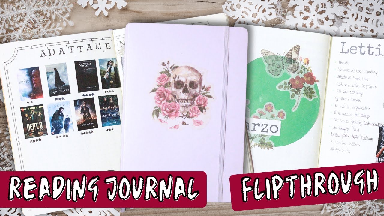 Vi mostro il mio reading journal 2025! // FLIP THROUGH