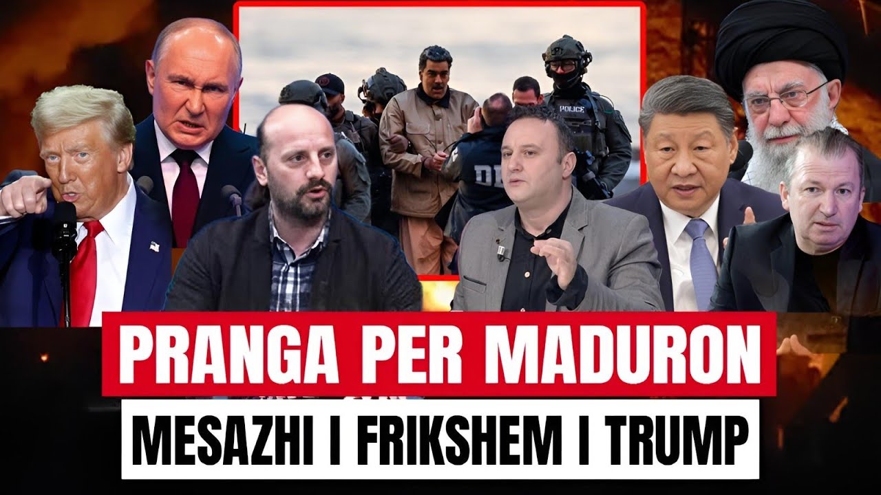 SHBA ARRESTON Maduron/ Trump TRONDIT rendin botëror - SHBA nis avionët drejt Iranit