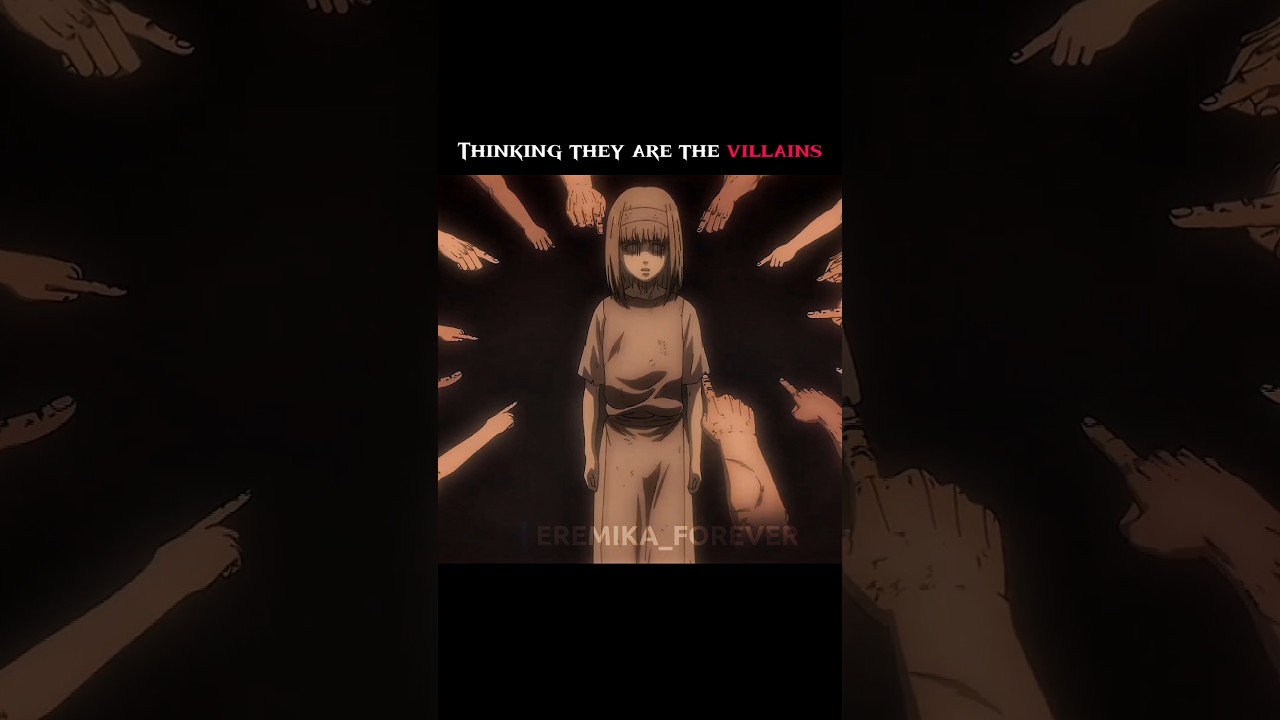 The real villain 💀 #eren #mikasa #aot #anime #fyp #foryou #lovestory