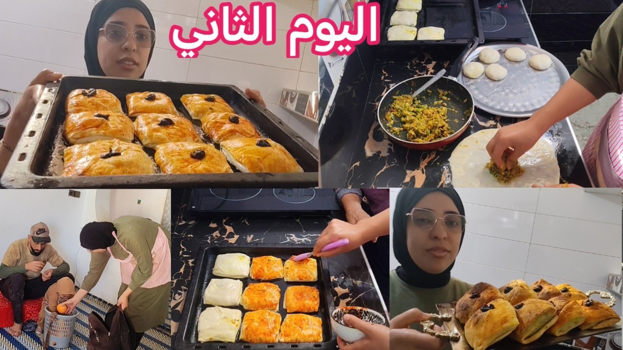 اليوم الثاني🌛قبل ميتقطع عليا الضوء لقاني وجدت فطوري كامل وكنتسناه👌