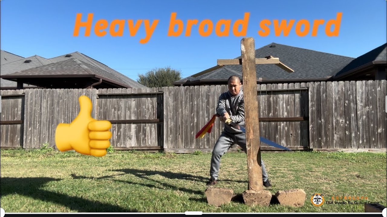 Shaolin Broad sword (How to use heavy sword)