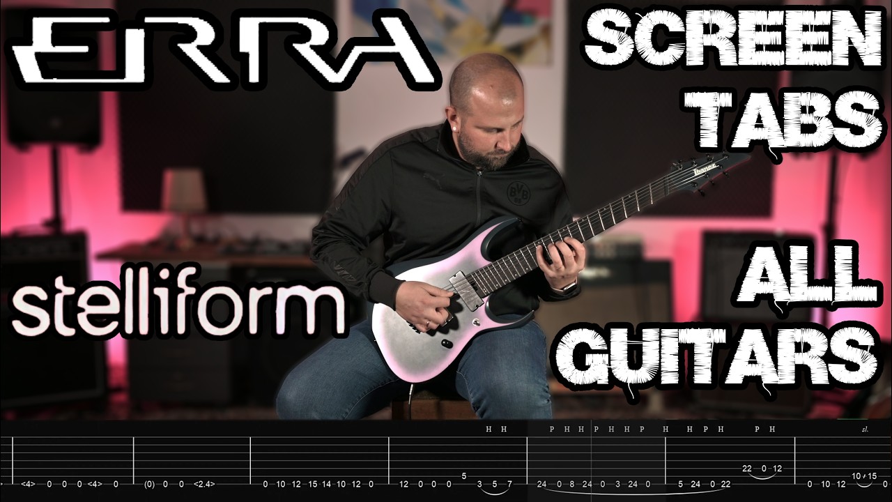 ERRA Stelliform Cover (SCREEN TABS/ALL GUITARS)