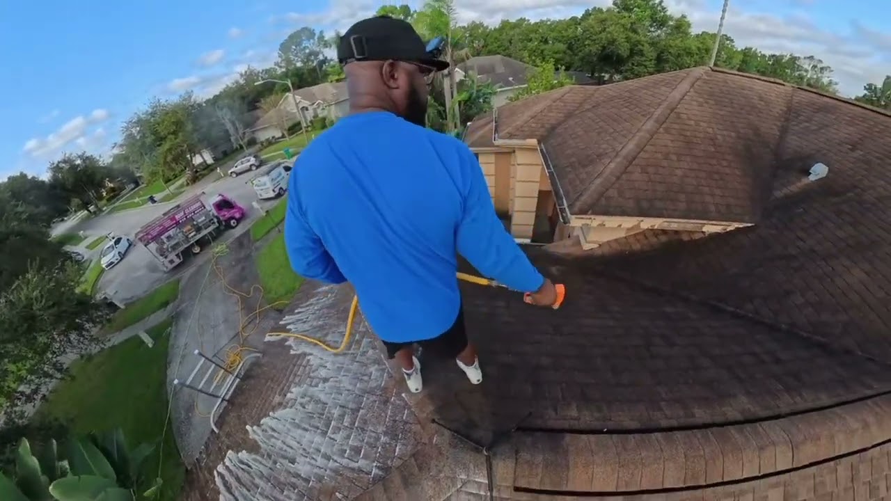 Satisfying ASMR Roof Cleaning | No Talking, Just Cleaning Sounds