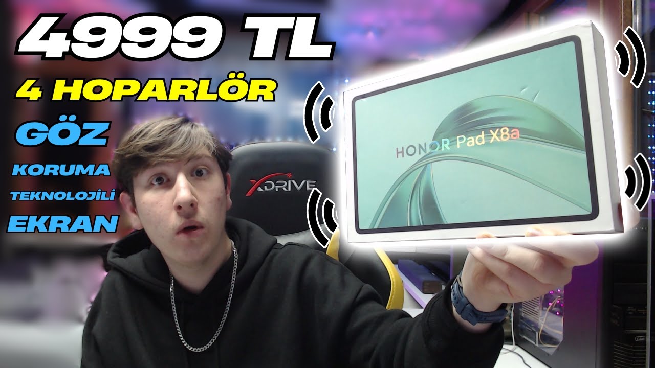 Honor Pad X8a | Kutu Açılımı Ve İnceleme !!
