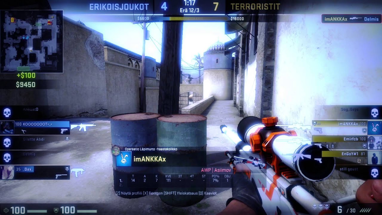 My first cs:go clip ( kuvaus )