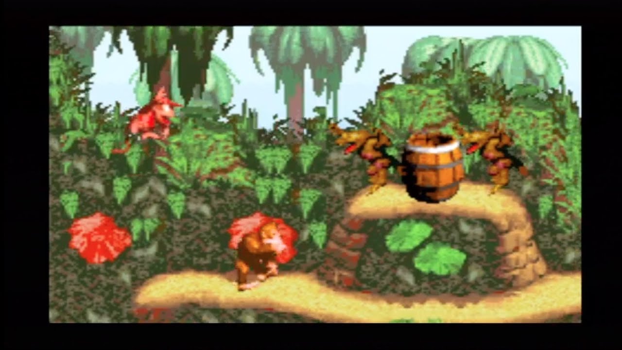 Donkey Kong Country (GBA): Barrel Cannon Canyon