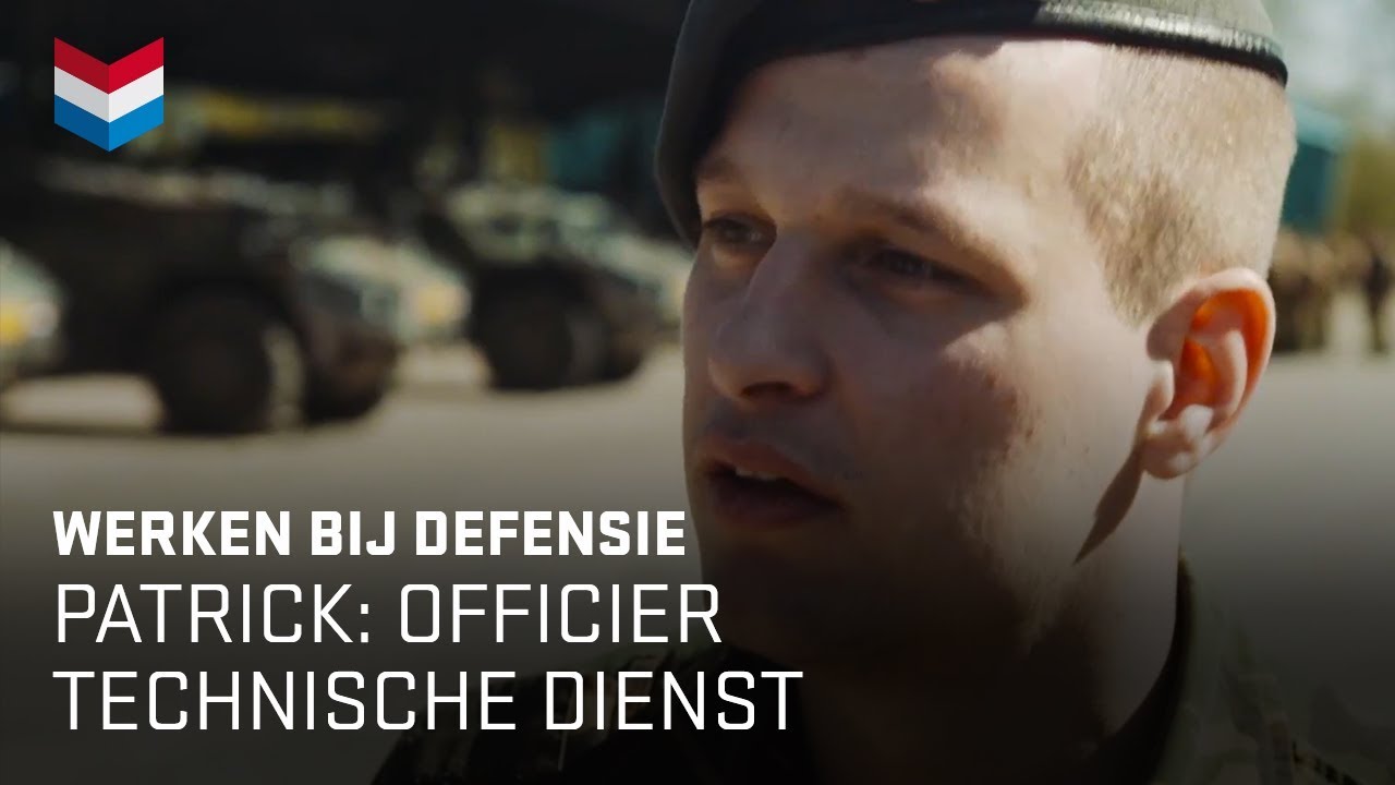 Patrick | Officier Technische Dienst  | Werken bij Defensie