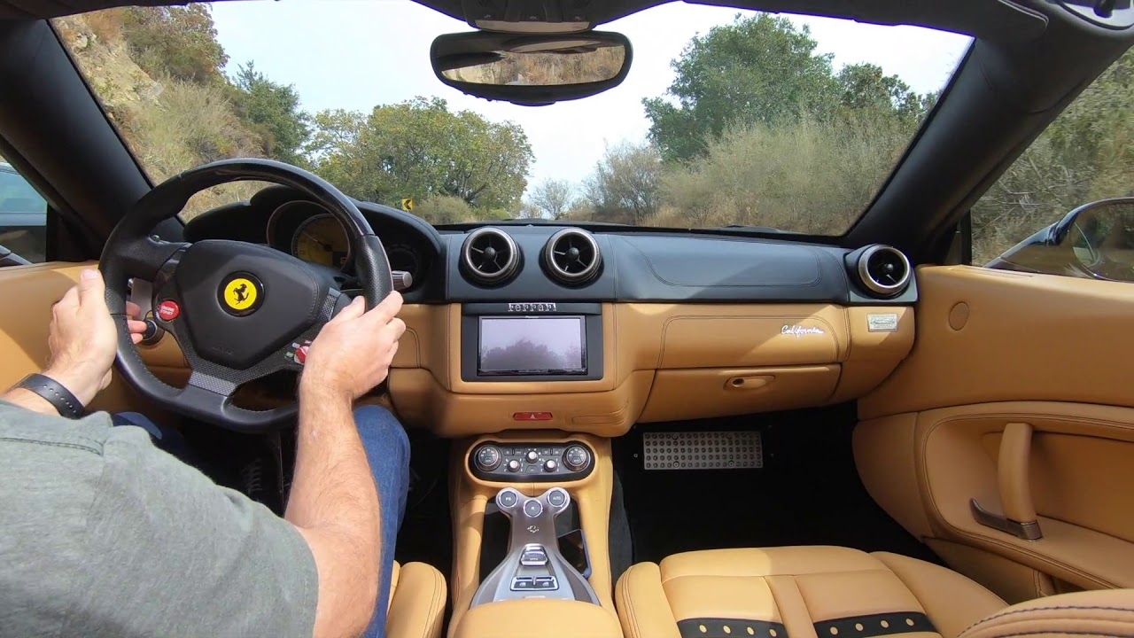 Ferrari California POV Mountain Drive