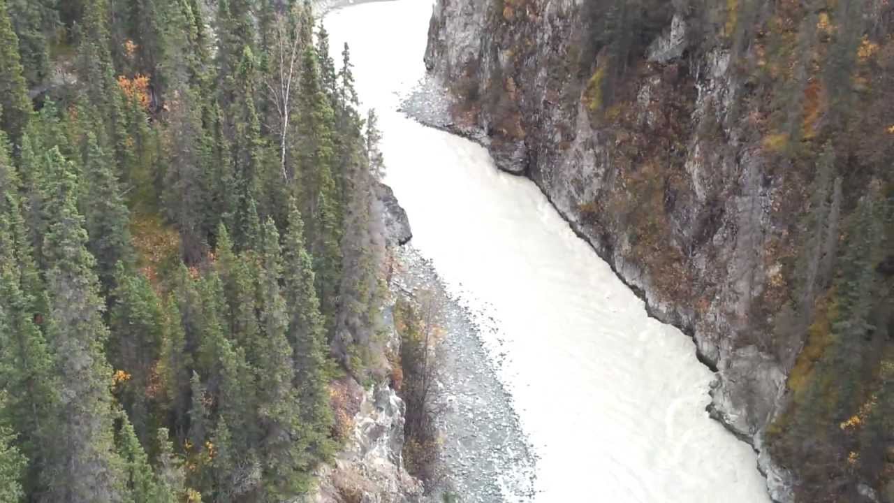 Kuskulana River Bridge, McCarthy Road, Chitina Alaska  September 23, 2012