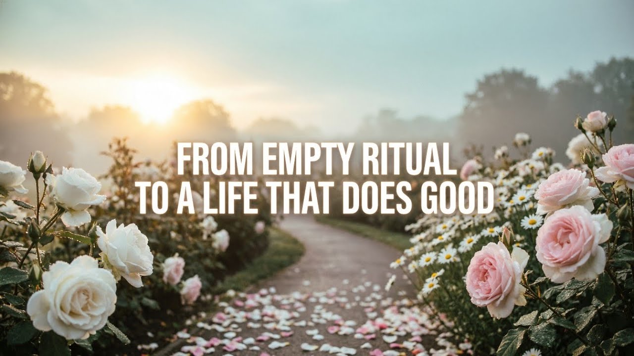 From Empty Ritual to a Life That Does Good (A Heart Check)