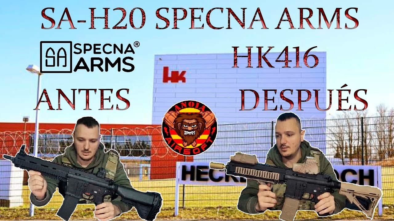 Réplica  SA-H20  HK 416 (Specna Arms)
