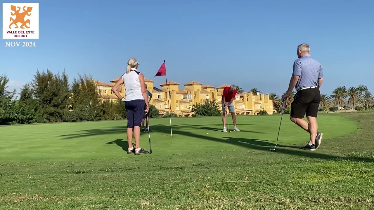 Niclas svingar Valle del Este & Aguilón Golf, Spanien - november 2024