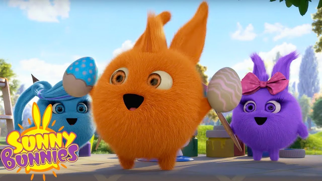PAINTING EGGS - SUNNY BUNNIES | Season 3 Compilation | Cartoons for Kids