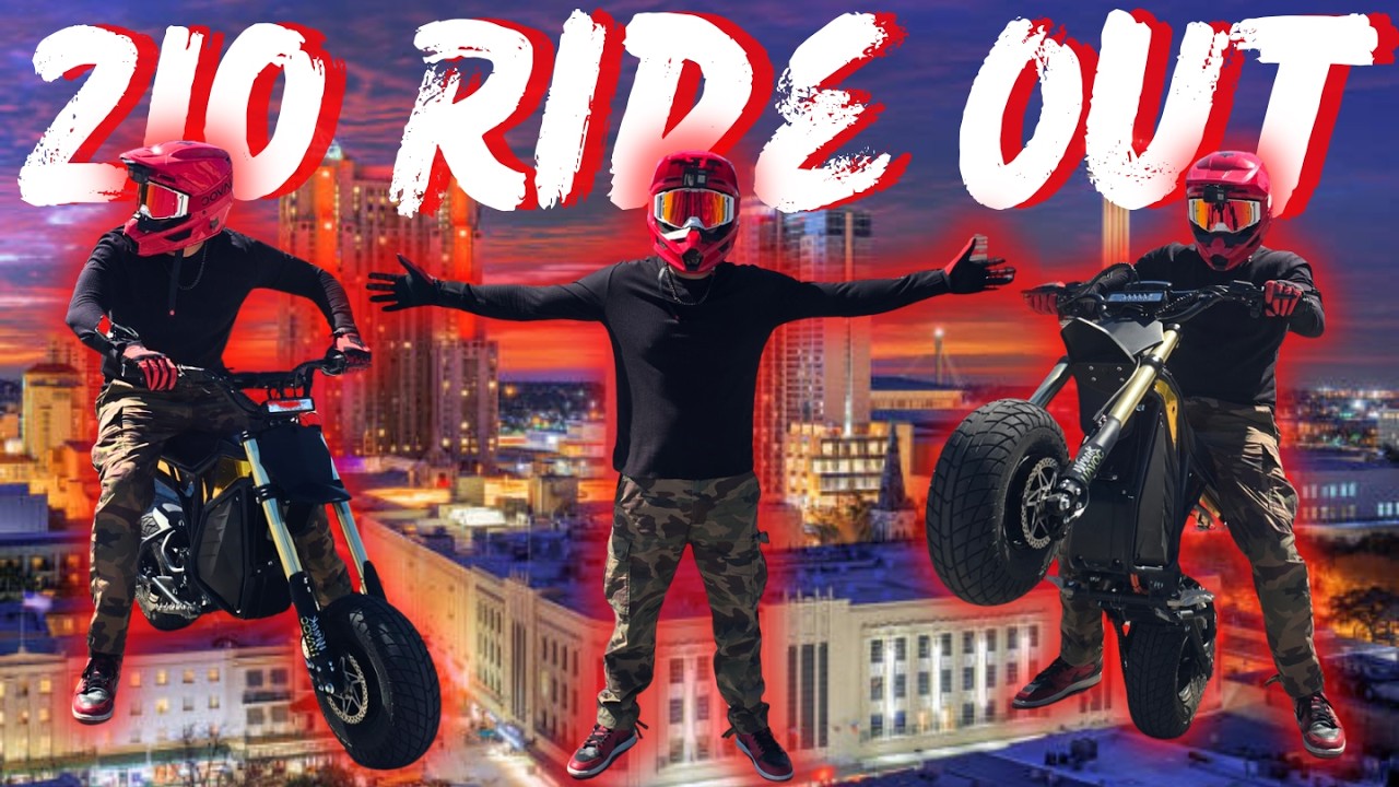 The Rizzler Bike Takes Over San Antonio!