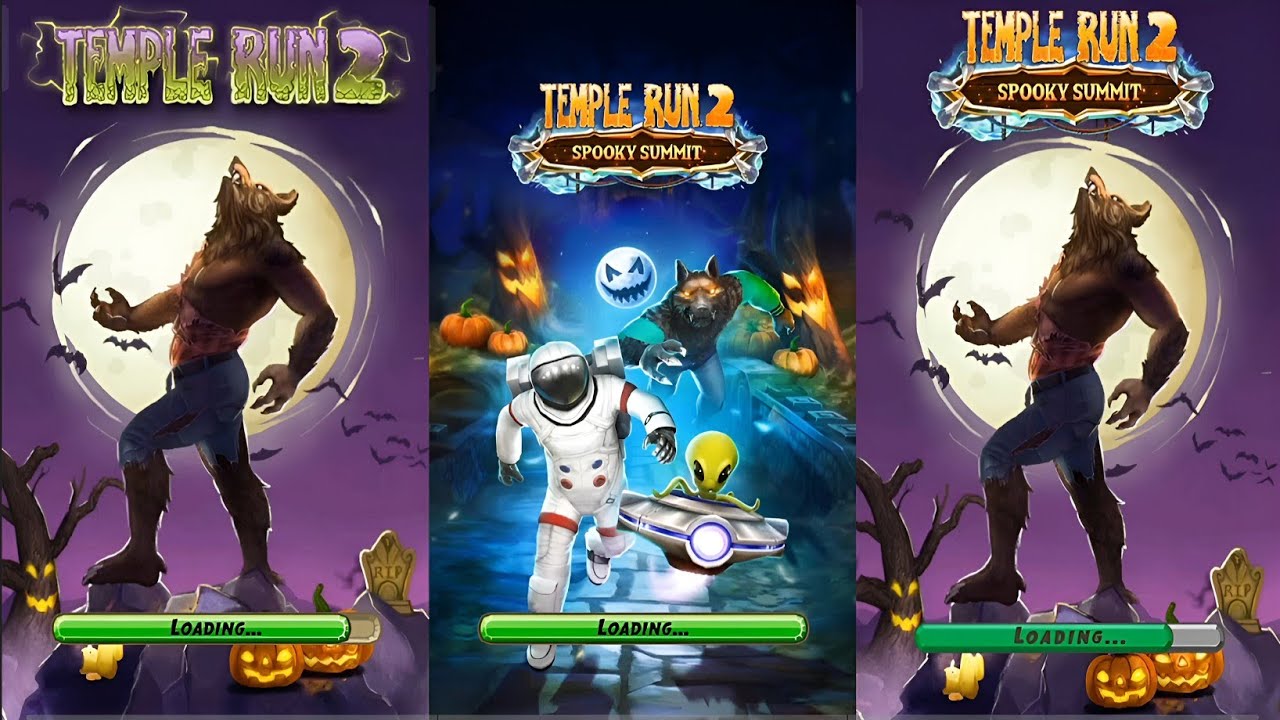 Temple Run 2 Spooky Summit 2017 Vs Spooky Summit 2020 Vs Spooky Summit 2022