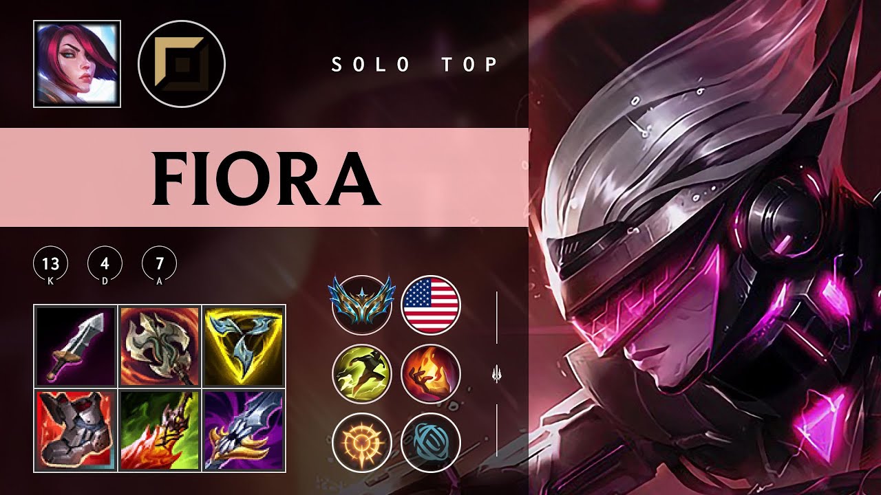Fiora Top vs Zaahen - NA Challenger Patch 25.24