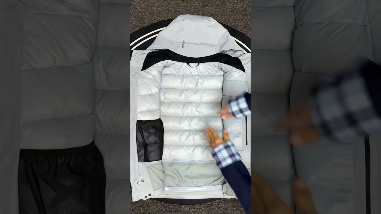 Arcteryx Macai GTX750 Warm down jacket for skiing 