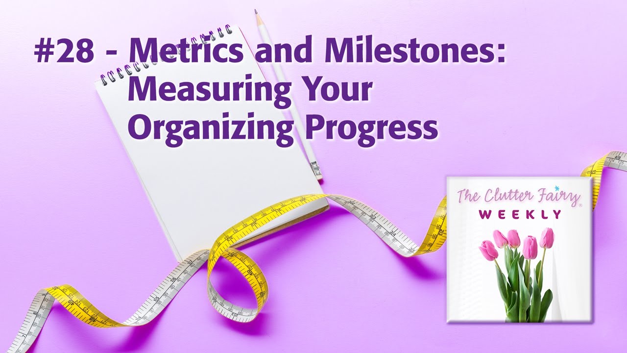 Metrics and Milestones: Measuring Your Organizing Progress - The Clutter Fairy Weekly #28