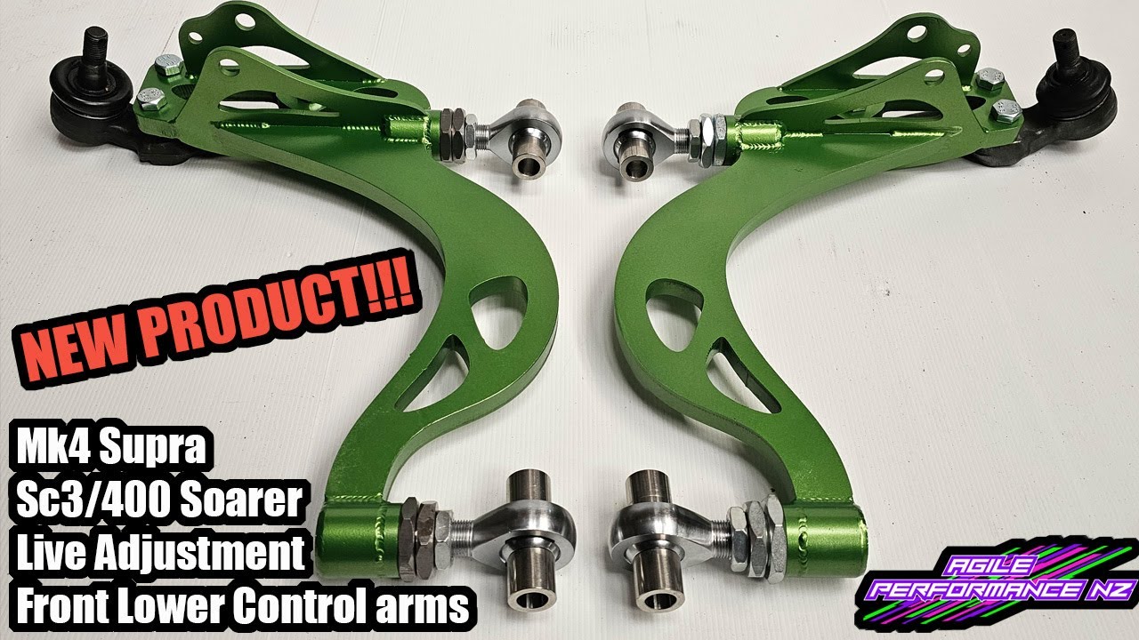 Supra/Soarer Live adjustable front lower control arms