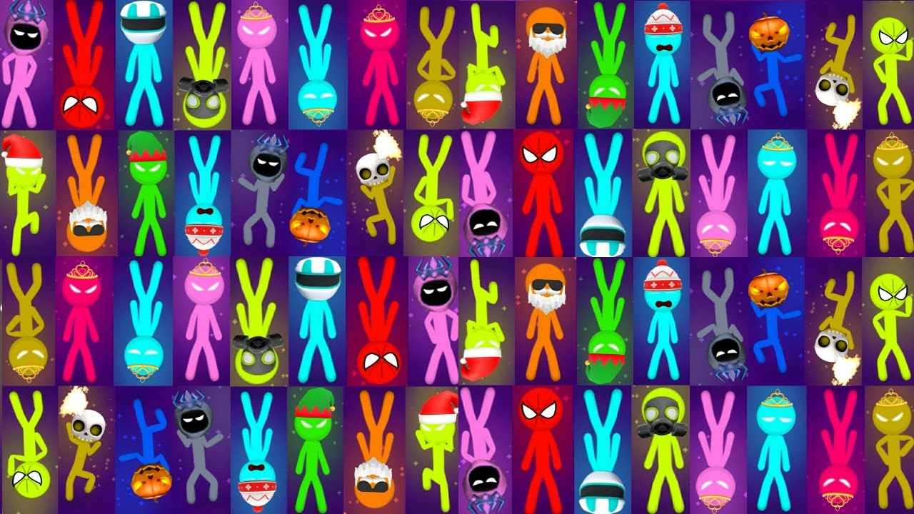 Stickman party - MINIGAMES gameplay 2020 - ( android / ios ) walkthrough